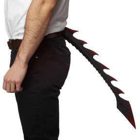 Soft Dragon Tail Black & Red