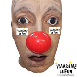 Red plastic Clown Nose - 25pcs