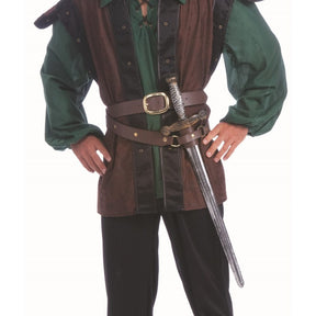 Medieval Double Wrap Belt/Scabard Brown