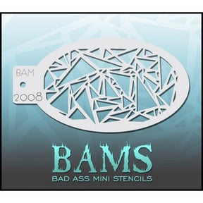 ISTENCILS 2008 Bad Ass Mini Stencil