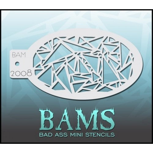 ISTENCILS 2008 Bad Ass Mini Stencil