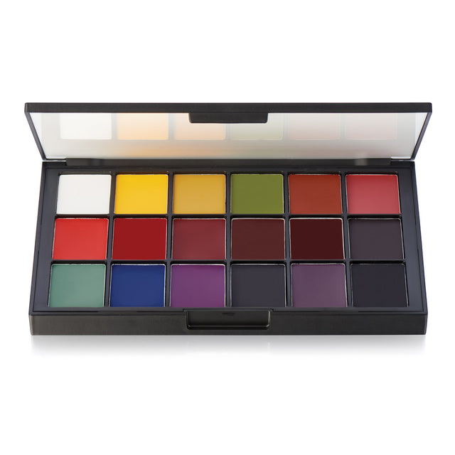 Ben Nye F/X Creme color Ultimate palette, 18 colors - 2.25 oz/64 g