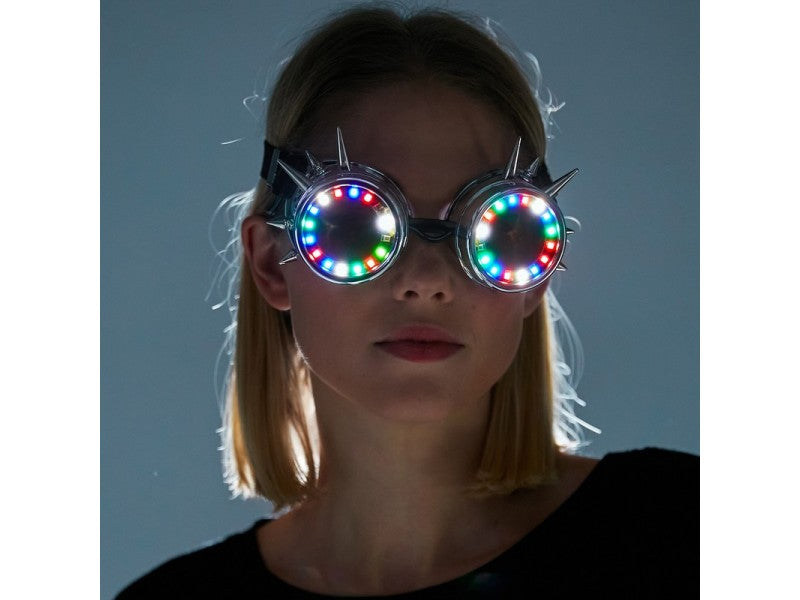 Steampunk Goggles with LED Lights