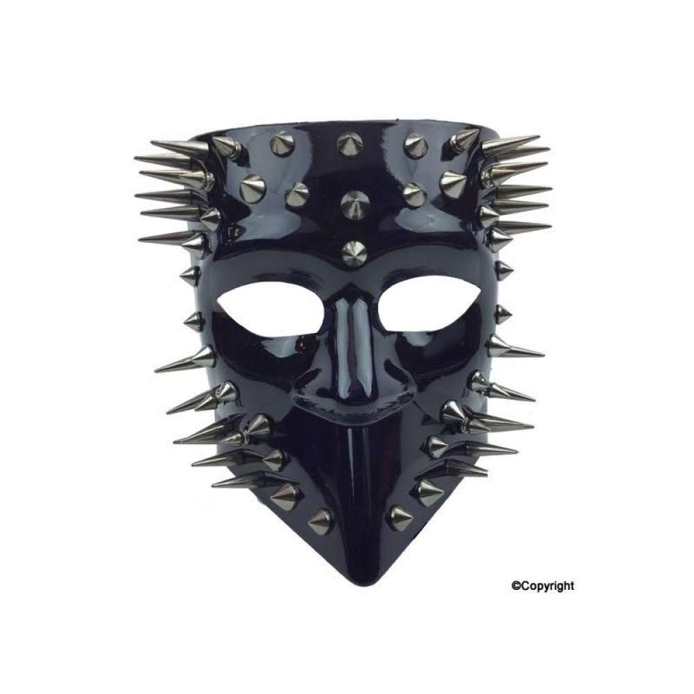 Black Spike full face mask