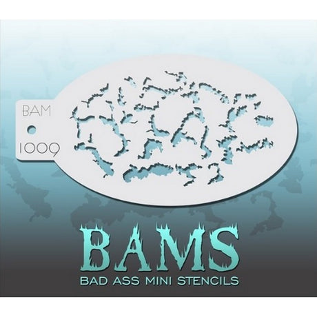 BAM 1009 Bad Ass Mini Stencil