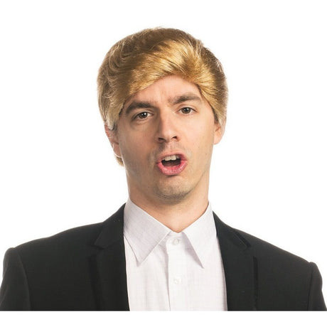 Billionaire Tycoon Trump Wig