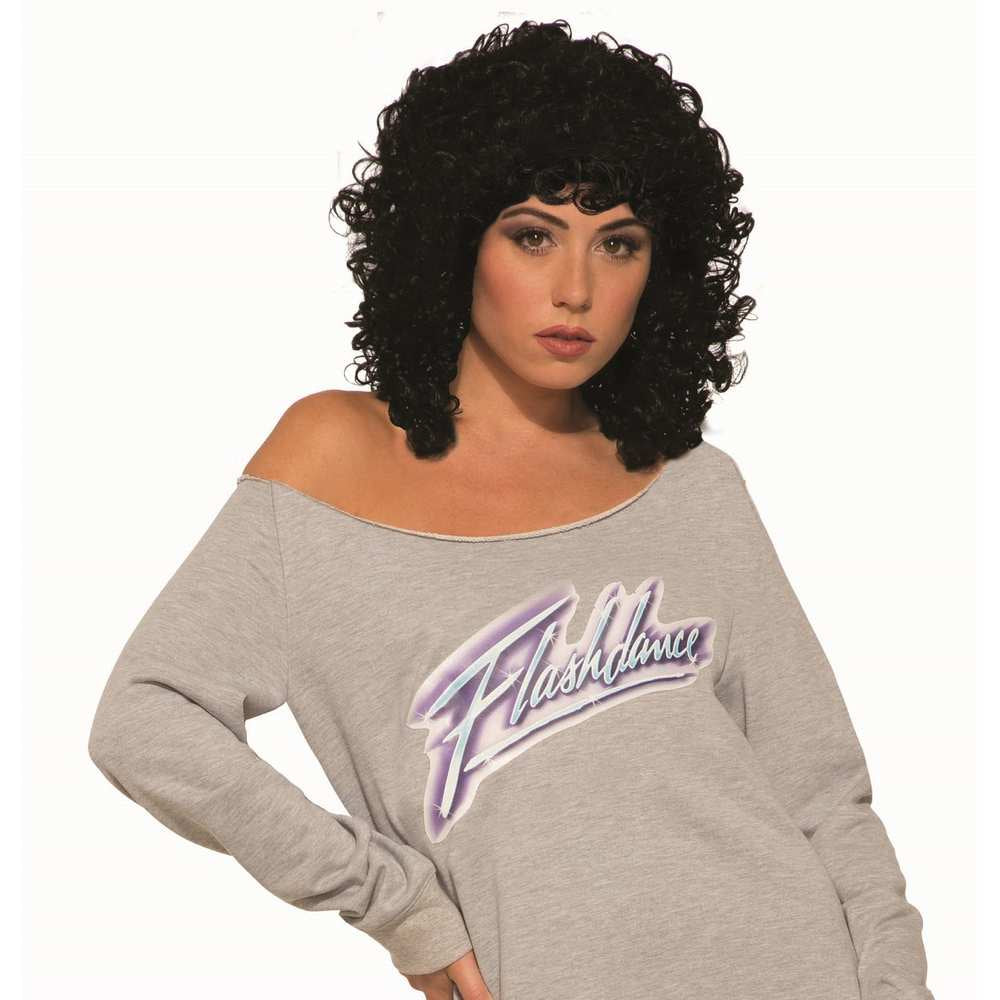 Flashdance Curly WIG - Black