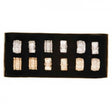 HIP-HOP Gold/Silver RING - Unit, assorted
