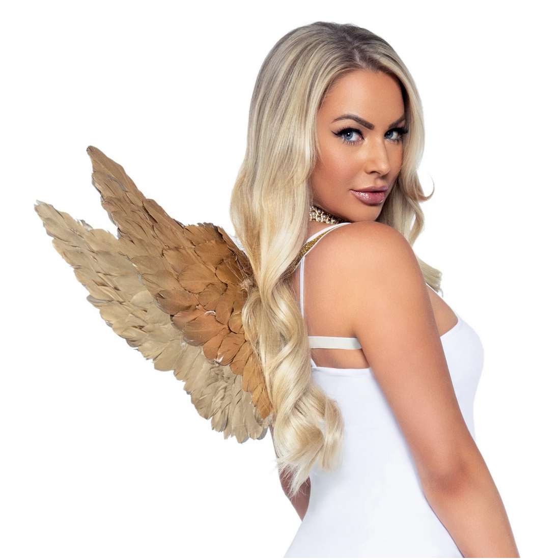 Gold feather Wings