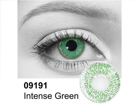 Intense Green Contact Lenses 09.191