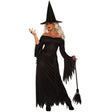 Adult Basic Witch Dress- Black One Size
