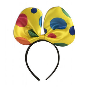 POLKA DOT BOWTIE HEADBAND