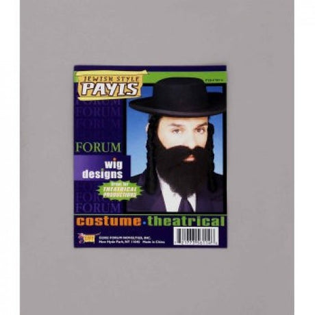 JEWISH Style PAYIS - Black