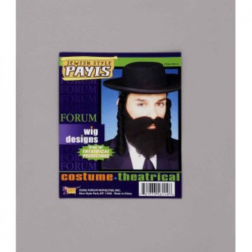 JEWISH Style PAYIS - Black