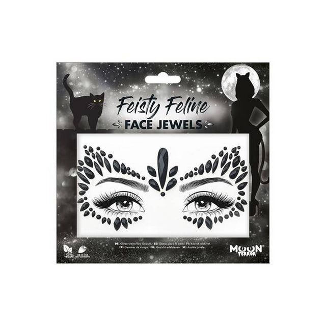 Feisty Feline Terror Face Jewels