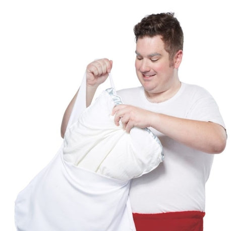 SANTA Belly Stuffer - White