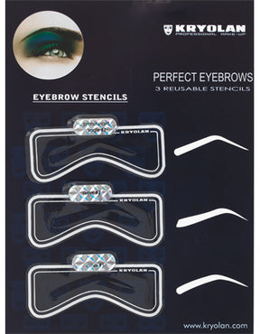 Kryolan EYEBROW STENCILS