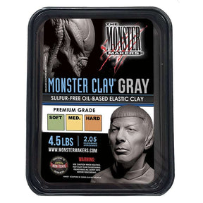 Monster Clay Premium GREY MEDIUM- single