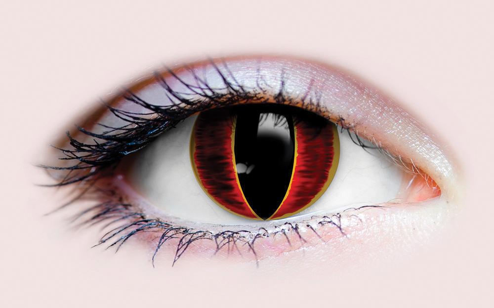 Sauron cosplay Contact LENSES - Orange/Yellow