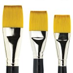 Graftobian 1/4" ANGLE Brush 1/4" Ruby Luster