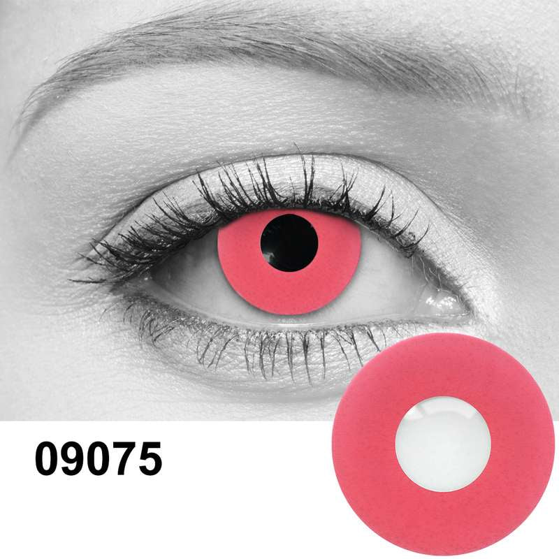 Pink cosplay contact lenses -pink