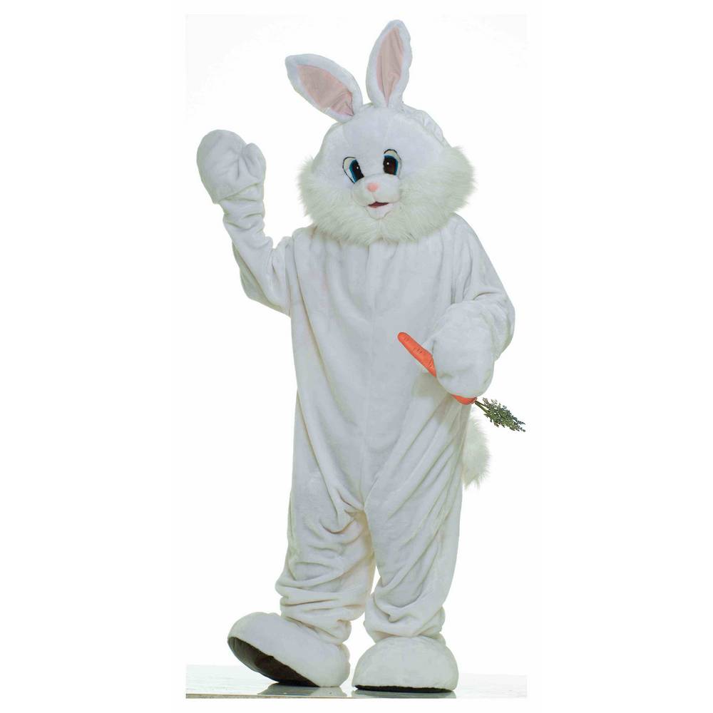 DLX BUNNY RABBIT MASCOT Standard White
