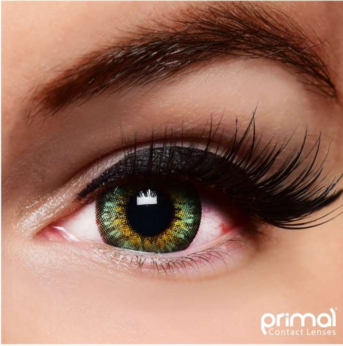 Ethereal Jade Contact Lenses - Green