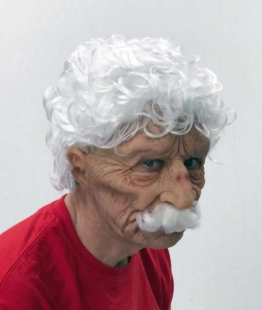 Smart Old man Mask