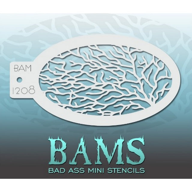 BAM 1208 Bad Ass Mini Stencil