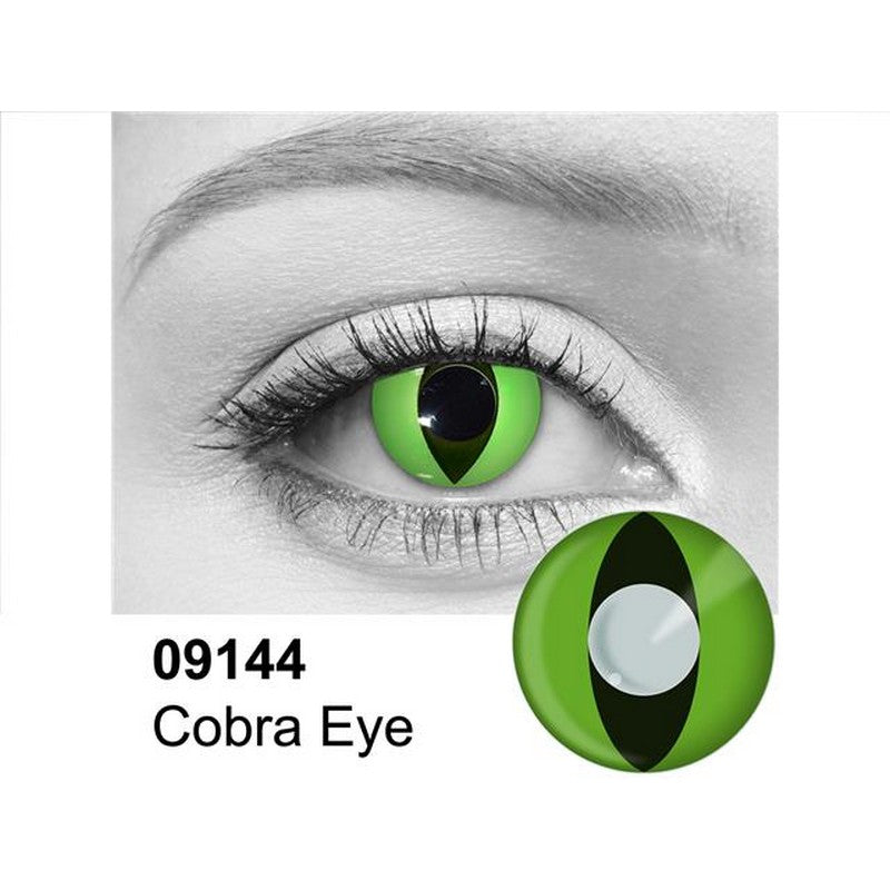 Cobra Eye Contact Lenses - 09144 - Green