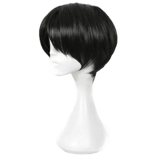 Anime short black wig