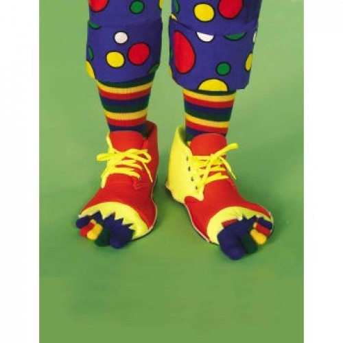 Clown Shoes and Toe sock set