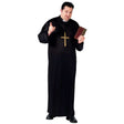 Plus Size Priest Costume - Plus Size - Black
