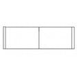 3M Trans Strips Hypoallergenic Tape double Face - 36 /pack