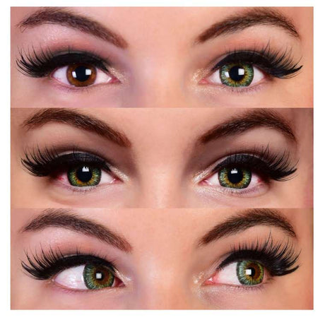 Ethereal Jade Contact Lenses - Green