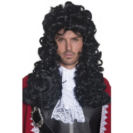 Pirate Captain WIG Black