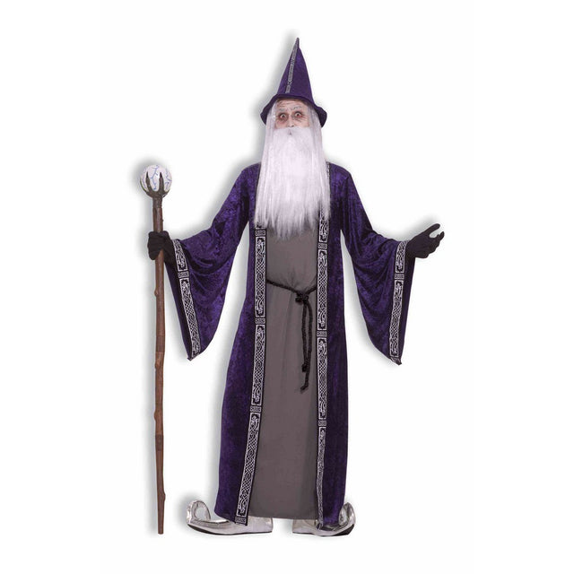 WIZARD Adult COSTUME - Purple