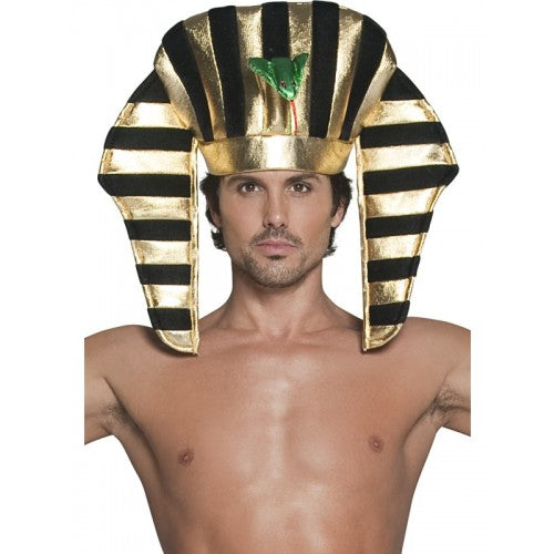 Pharaoh HEADPIECE - Black and Gold