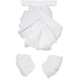 Colonial JABOT & CUFFS Set - White