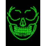 Glow in the dark Skull face jewels