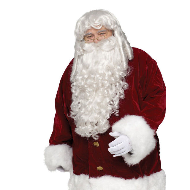 Super Deluxe Santa Claus Wig & Beard set