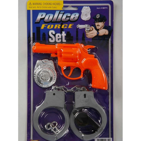 Police Set - Gun, handcuffs