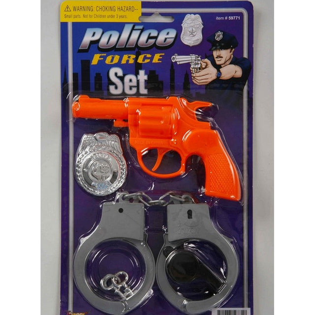 Police Set - Gun, handcuffs