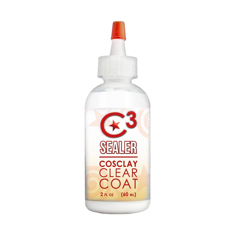 Cosclay Sealer C3 Clear Coat - 2oz/ 60ml