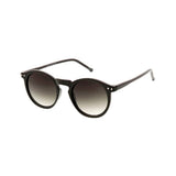 Round Hipster Sunglasses Plastic Thin Frame- Assorted