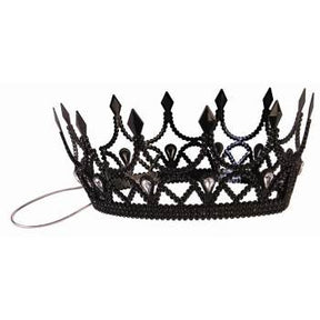 Dark Royalty Black Queen Crown