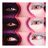 Sith Cosplay Contact Lenses- Red & Yellow
