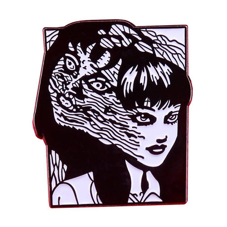 Junji Ito's Illustrations Enamel Pin