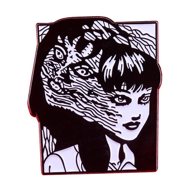 Junji Ito's Illustrations Enamel Pin