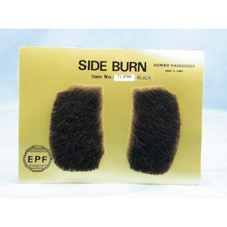 ELVIS Sideburns mutton chops - Black